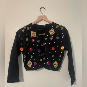 Rare. Vintage. One of a kind. Cropped jacket.